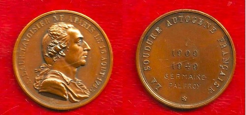 Medaille lavoisier la - .,