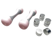 Haltères caoutchoutés