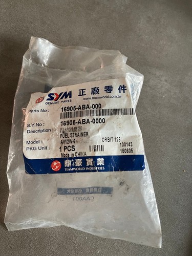 Sym fuel filter 16905 aba - fuel, 16905-aba-000