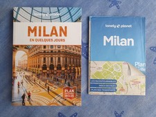 Guide Lonely Planet Milan en quelques jours avec plan dernière édition TBE