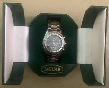 RARE MONTRE HOMME JAGUAR BLEU CHRONOGRAPHE AUTOMATIQUE VALJOUX 7750 SWISS MADE