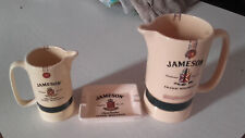 Ensemble 2 pichets et cendrier whisky Jameson