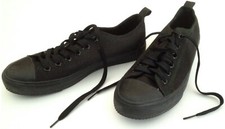 chaussures BASKETS EN TOILE NOIR primark pointure 39