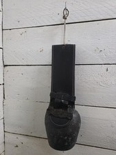 Ancienne Cloche A Vache En Fer