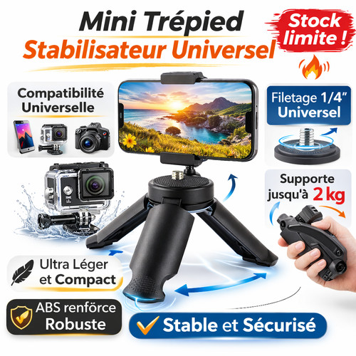 Mini trépied stabilisateur - mini,