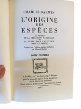 CHARLES DARWIN, DE L’ORIGINE