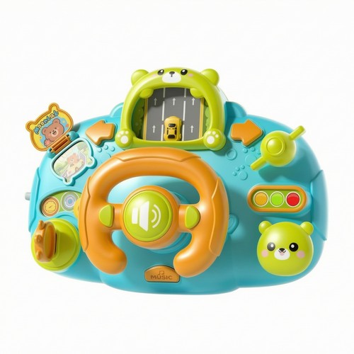 Volant simulation enfant avec - volant,