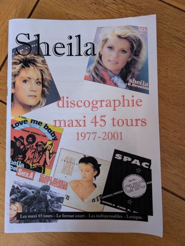 Sheila revue fanzine très