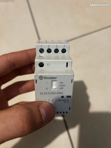 Contacteur modulaire finder - contacteur,