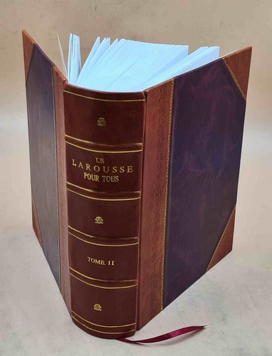 Larousse pour tous - le,