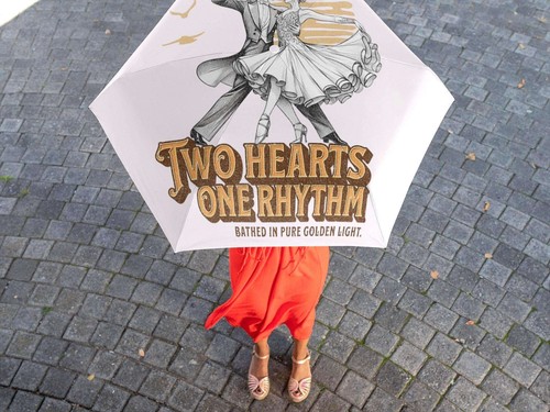 Parapluie vintage romantique