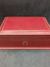 Omega Constellation Watch Box, in Leather, Vintage 1950's  