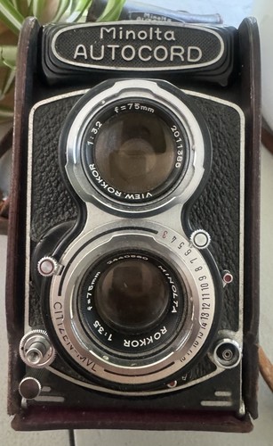 Minolta autocord tlr camera - minolta,