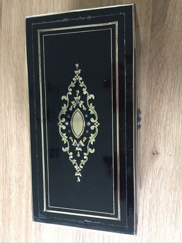 Boîte thé marqueterie - thé,
