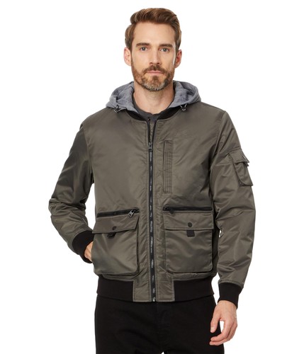 Levi men hooded bomber - hooded,