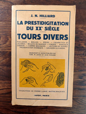 LA PRESTIDIGITATION DU XXème SIECLE - Manuel de prestidigitation