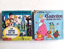 2 films Super 8 couleur sonore 60m Cendrillon   Walt Disney