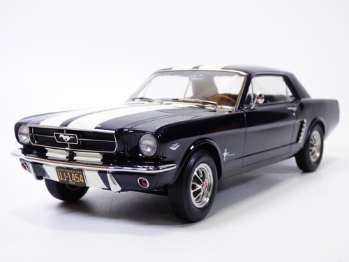 Ford mustang coupé 1966 bleu - mustang,