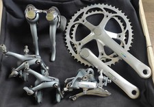 groupe Shimano 600 Tricolor ( ST FC 6400 , RD FD 6401 , BR 6403 ) ultegra 2x8