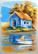 Maison Rivière Reflet Barque