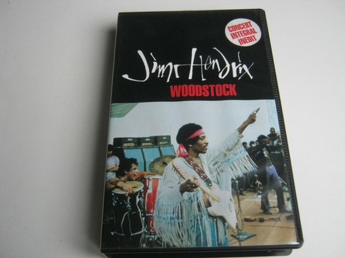 Cassette vhs jimi hendrix - cassette,