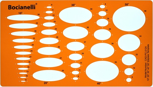 Trace gabarit ellipse ellipses - gabarit,