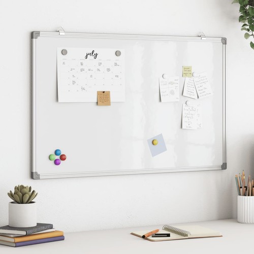 Tableau blanc magnétique - blanc,
