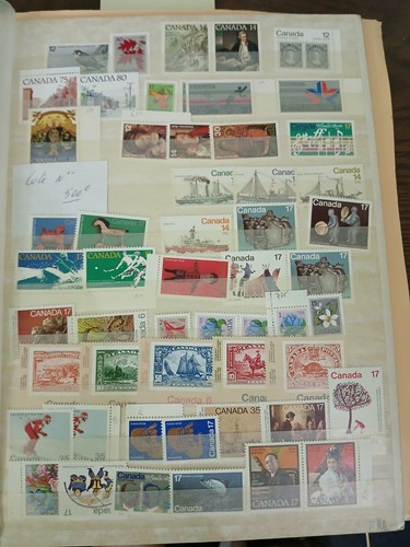 Collection timbres canada - timbres,