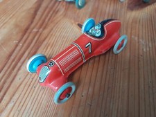 voiture auto tôle tin car Allemagne Mercédès  Germany 10cm rouge