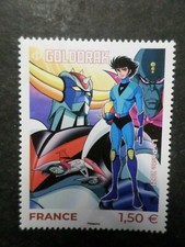 FRANCE 2021 timbre 5526 GOLDORAK ALCOR GOLDRAKE UFO ROBOT neuf** COMICS MNH