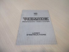 Manuel d' instructions VECTREX