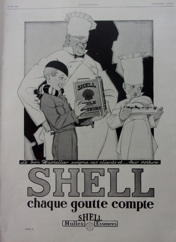 Publicite bidon huile - publicite,