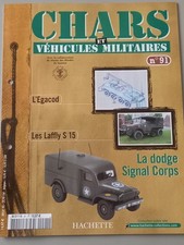 Fascicule Chars et  Vehicules