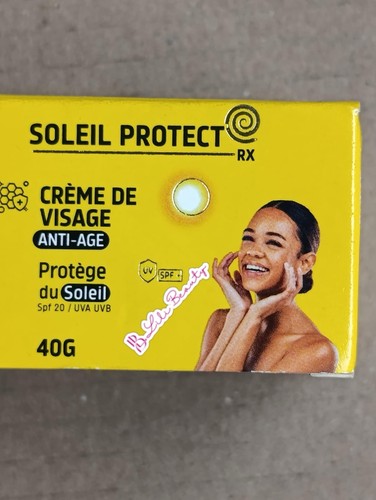 Crème visage soleil - visage,