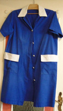 Ancienne Blouse travail femme T46  théâtre cinéma années 1960  N°252b
