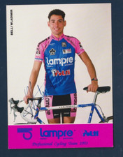 CYCLISME carte cycliste BELLI