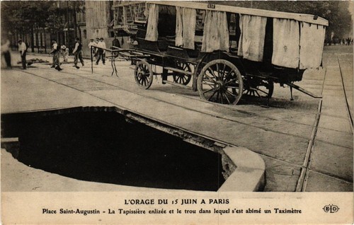 Cpa orage juin a - cpa,