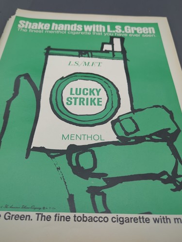 Lucky strike menthol - menthol, cigarette