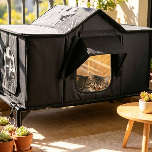 Abri pet extérieur - abri,