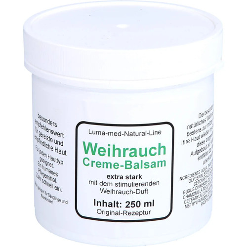 Weihrauch baume crème - weihrauch, ml