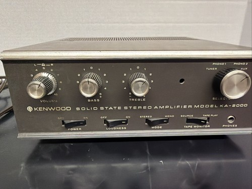Vintage kenwood amplifier - vintage,