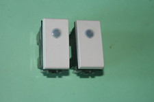 lot de 2 interrupteurs va et vient à voyant Arnould Bticino Living 22105