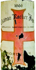 Château Rocher Figeac - Grand Vin _ Excellent millésime 1966 _ Bordeaux/UNIQUE