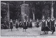 1998  --  INSTITUTION SAINT LOUIS A VESNES VERNANTES  JEU DE CROQUET   3F595