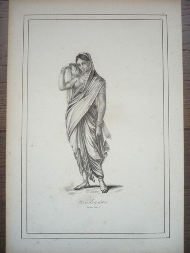 Gravure originale costume - originale,