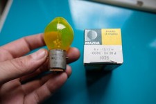 MAZDA FRANCE Ampoule Ref 1025 Jaune  6 V 15 / 15 W BA 20 d  CYCLOMOTEUR Moto