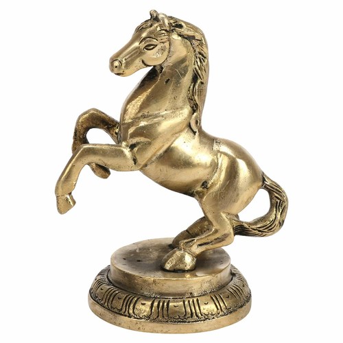 Laiton cheval avec uplifted - cheval,