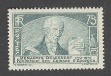 France - Timbres neufs ** - Delessert - N° 303 - 1935 - TB