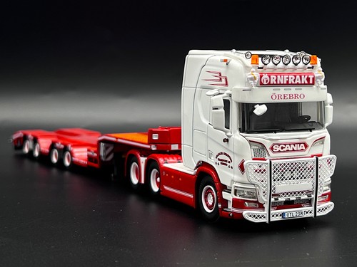 Remorque surbaissée scania - surbaissée,