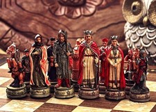 Jeu d'échecs Camelot fait